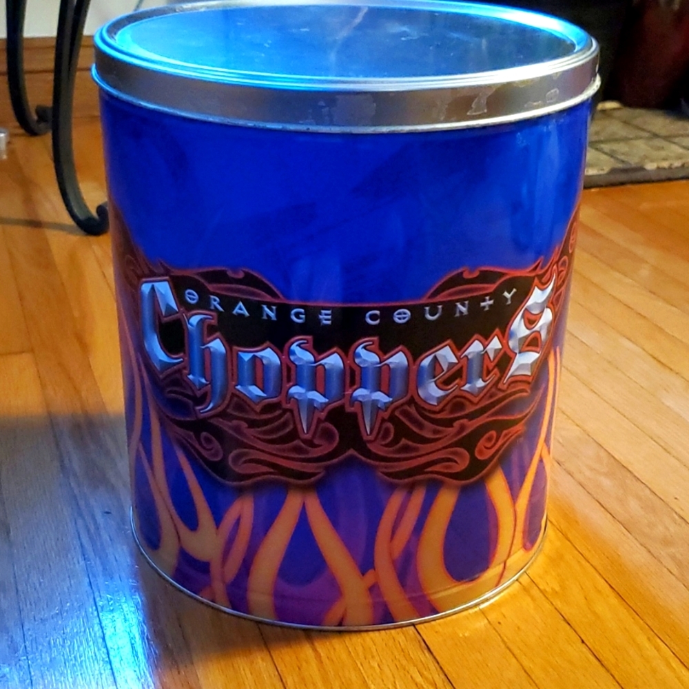 OCC decorative storage tin